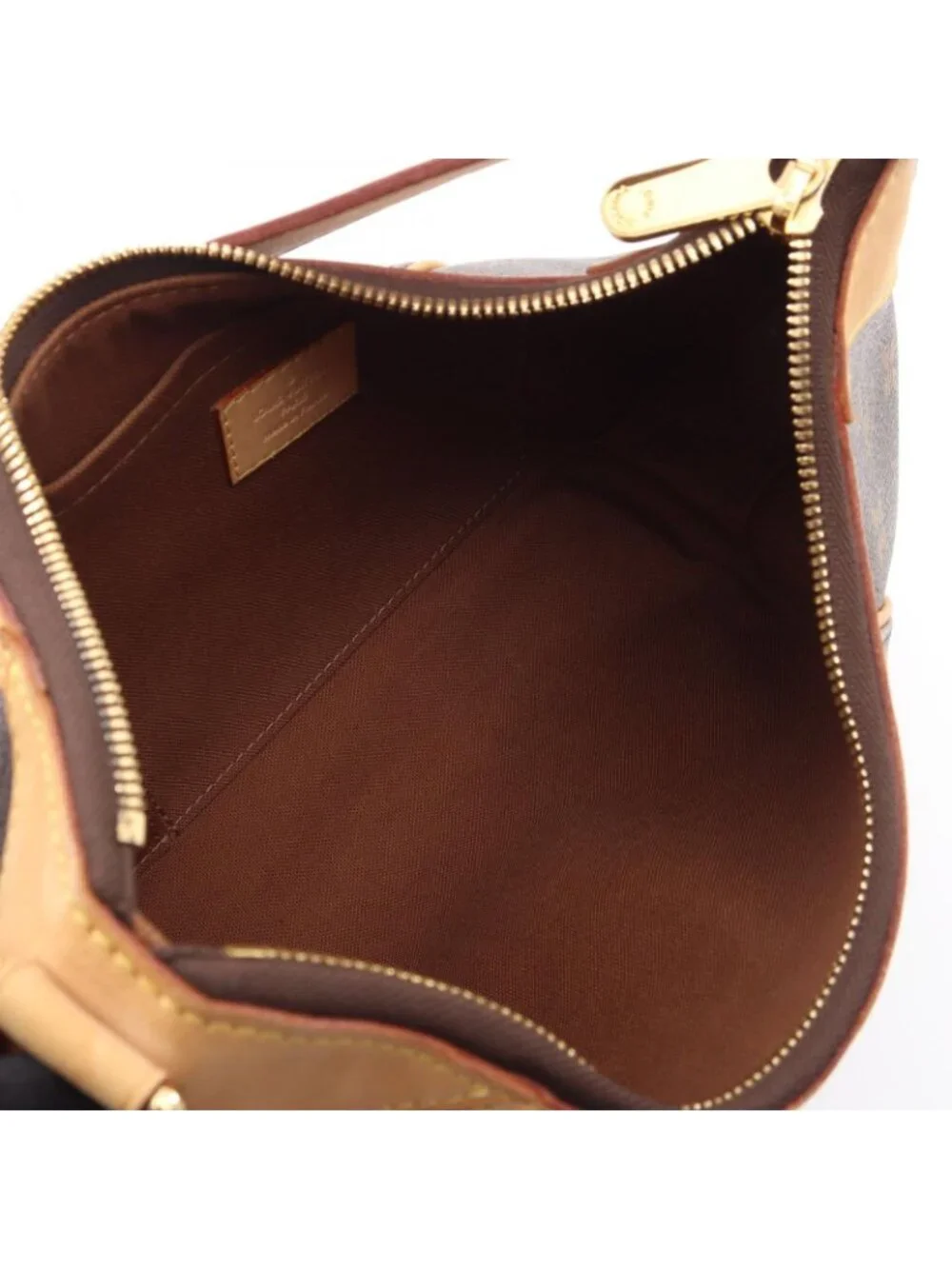 Louis Vuitton Shoulder Bag Thames PM Canvas Leather
